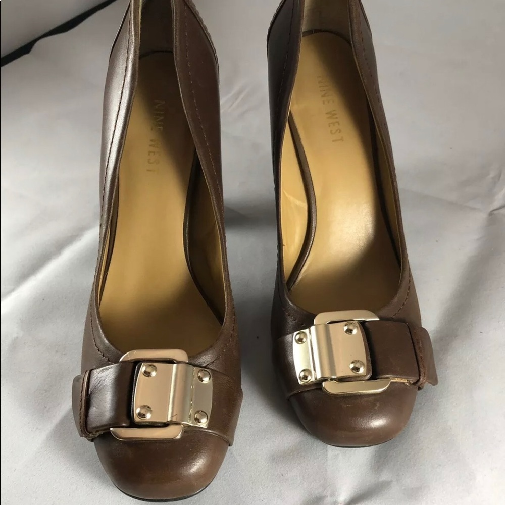 Nine West Brown Heel